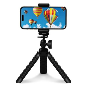 スマホスタンド 三脚 スマホ三脚 スマホホルダー iPhone iPhone対応 アイフォン スマートフォン スマホ android アンドロイド 挟むだけ 自撮り 動画 撮影 アーム 曲がる 変形 縦撮り 横撮り