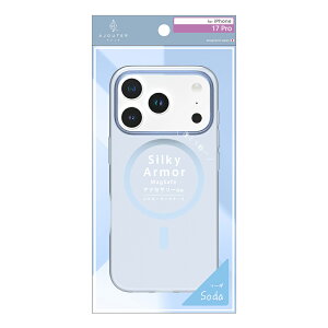 iPhone17 Pro �P�[�X Magsafe�Ή� �}�O�Z�[�t �u���[ �y�� ���� �V���N�̂悤�Ȏ�G�� �J�o�[ Silky Armor �A�C�t�H�� �A�b�v�� �l�C ���{�u�����h ���i�� �������� ���K�i