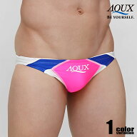 AQUX/アックス Deco-Line D "Pink" スイムウェア ビキニ型 メンズ水着 競パン 海パン 男性水着 ビーチウ…