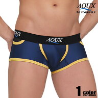 ボクサーパンツ メンズ AQUX/アックス Pocket Boxer "Navy" ボクサーパンツ 男性下着 メンズ パンツ セク…