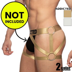 ADDICTED/アディクティッド AD PARTY LEG HARNESS レッグハーネス 脚用ハーネス 光沢 ハーネス型インナー チェストハーネス ワイルド セクシー エロティック