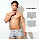 G-Station/ジーステーション コットン100％ ショートパンツ 短パン ルームウェア パジャマ 部屋着 ボトムス メンズ 1…