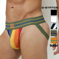 【G-Station/ジーステーション】ファッショナブル Yバック 立体縫製 モッコリメンズ 下着 ボーダー レイ…
