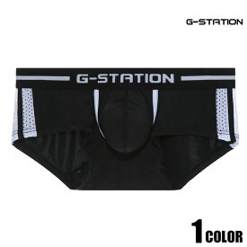 ボクサーパンツ メンズ 【G-Station/ジーステーション】ソフトストレッチ 部分メッシュ立体縫製 メンズボクサーパンツ メンズ 男性下着 タグレス モッコリ ショートメンズボクサー