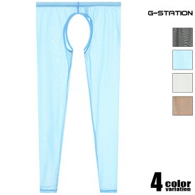 G-Station/ジーステーション MASKSKIN オープンスタイル シースルー タイツ メンズ メンズファッション 透け 軽量