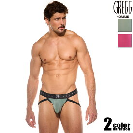 GreggHomme/グレッグ・オム ROOM-MAX JOCK 前穴付き 分離収納 立体縫製 モッコリ Yバック　ジョックストラップ　男性下着　メンズ　パンツ　セクシー