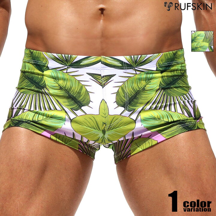 楽天市場 Rufskin ラフスキン Manao ボタニカル柄 植物柄 スイムウェア ボクサーパンツ型 メンズ水着 海水パンツ 海パン 男性水着 ビーチウェア Asian Closet