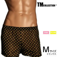 TM Collection Dot Chiffon Easy Trunks　メンズ　下着　パンツ　アンダーウェア TMコレクション トラン…