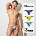 【ASIANCLOSET限定】メンズビキニ TMコレクション FLORA 股下細目 ハーフバック メンズ 男性下着 セクシー 日本製 国産