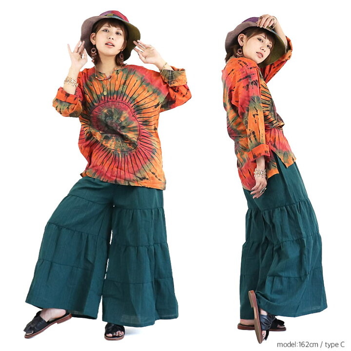 楽天市場 エスニック アジアン カットソー シャツ ブラウス トップス 長袖 ガネーシャ ファッション メンズ レディース 男女兼用 ユニセックス 男 女 ゾウ 象 フリーサイズ タイ コットン サイケ 染め ロングスリーブ ３枚送料0円 Asian Funny Shop