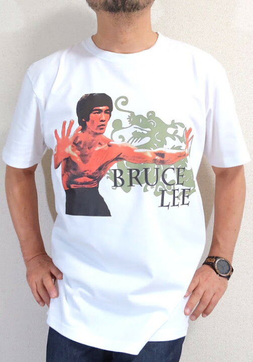 楽天市場】李小龍☆ブルース・リーTシャツ【サイズ：S 、M 、L 、XL  