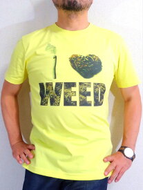 Marijuana マリファナTシャツ【サイズ：S 、M 、L 、XL 、2XL 】【3980円以上で】送料無料　Tシャツ　大きいサイズ　マリファナTシャツ　キングサイズ　大麻Tシャツ　ガンジャTシャツ　ビッグサイズ　ハート WEED Marijuana Tshirt ラッピング無料