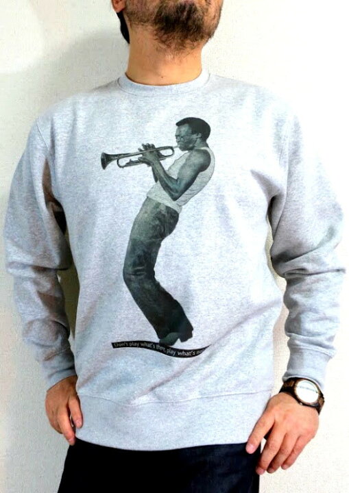 楽天市場】マイルス・デイビス トレーナー【サイズ：M 、L 、XL 、2XL 
