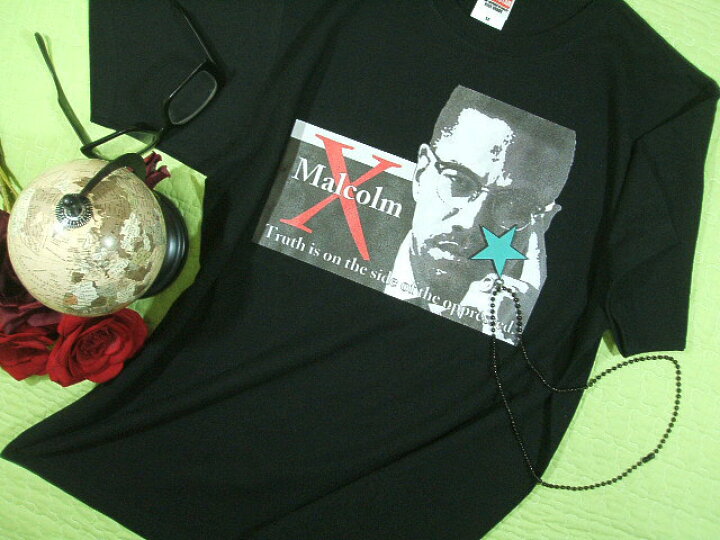 楽天市場】マルコムエックスのTシャツ【サイズ：S 、M 、L 、XL 