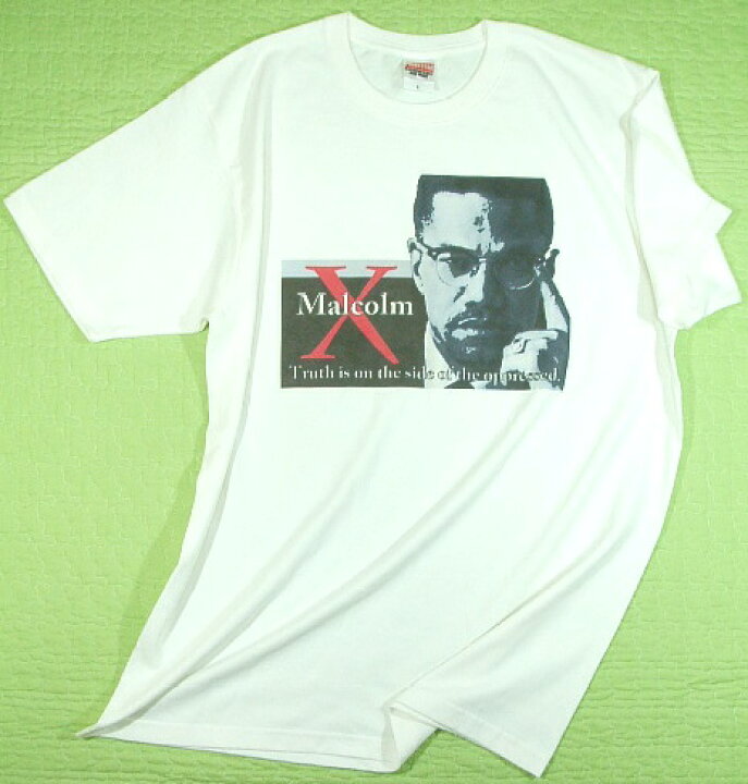 楽天市場】マルコムエックスのTシャツ【サイズ：S 、M 、L 、XL 
