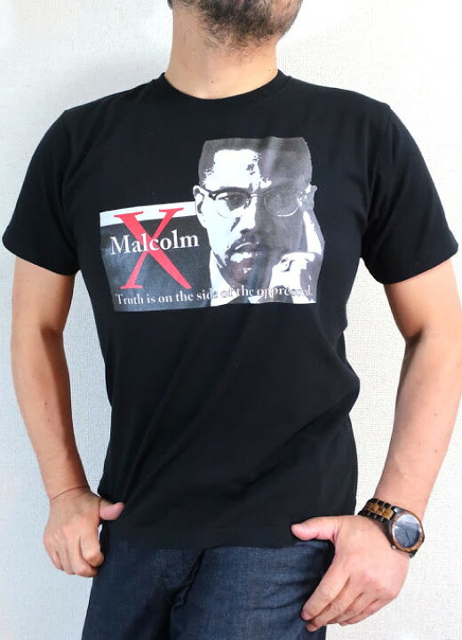 楽天市場】マルコムエックスのTシャツ【サイズ：S 、M 、L 、XL 
