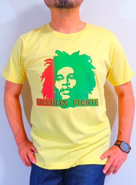 楽天市場】ボブ・マーリーTシャツ【サイズ：S 、M 、L 、XL 、2XL 