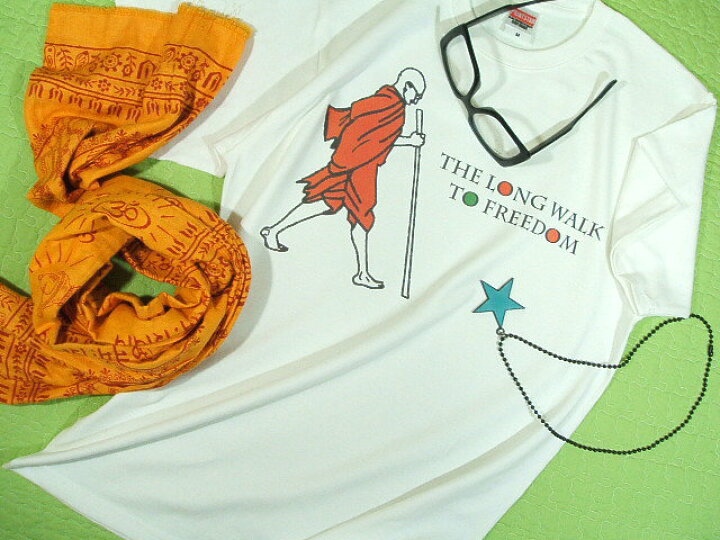 楽天市場 ガンジーｔシャツ サイズ S M L Xl 2xl ３９８０円以上で 送料無料 ｔシャツ メンズ 大きいサイズ ガンジー 名言 ガンジーの言葉 プリントｔシャツ インド建国の父 マハトマ ガンジー ヨガ Yoga ｔシャツ プレゼント包装無料 旅々ｔシャツ屋