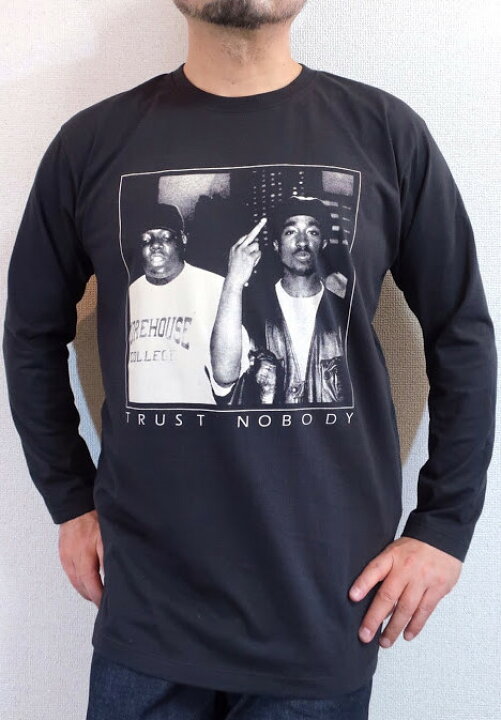 楽天市場】トゥーパック＆ノートリアスビーアイジー長袖Tシャツ 