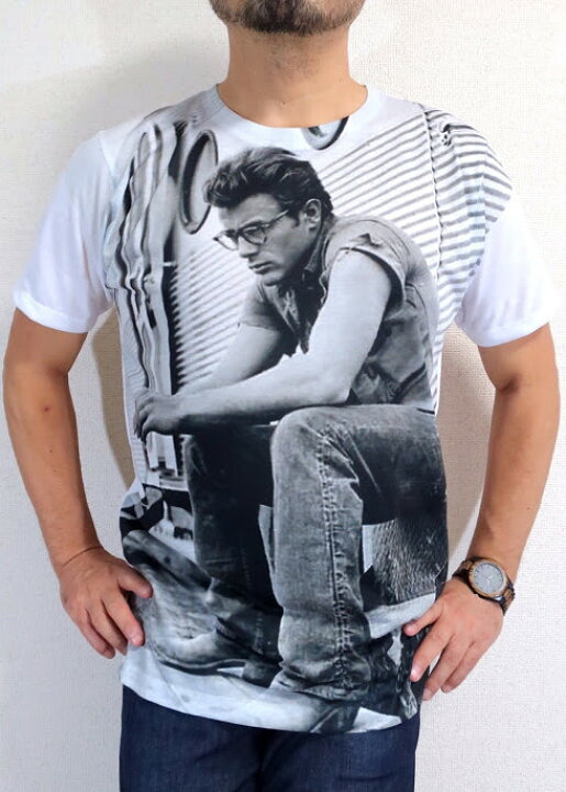 楽天市場】James Dean ジェームス・ディーンTシャツ【サイズ：L 