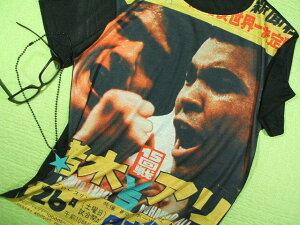 アントニオ猪木VSモハメド・アリTシャツ【サイズ:L 】【3980円以上で】送料無料 Tシャツ メンズ 半袖 アントニオ猪木 MUHAMMAD ALI モハメド・アリ 日本武道館15回戦 世界一決定戦