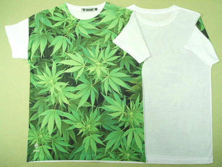 楽天市場】マリファナTシャツ☆大麻、ガンジャ、葉っぱ系【サイズ：M 