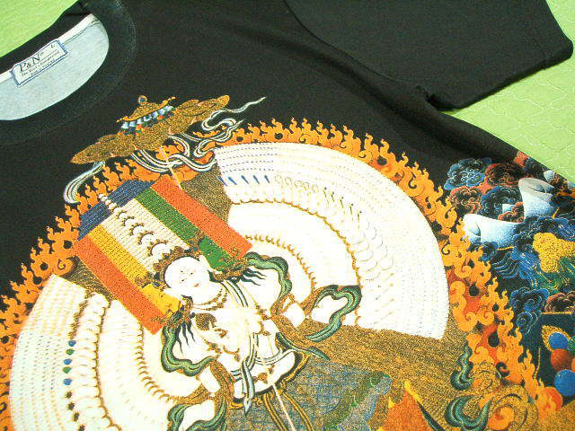 楽天市場】チベット仏教 千手観音 曼荼羅のTシャツ【サイズ：L 、XL