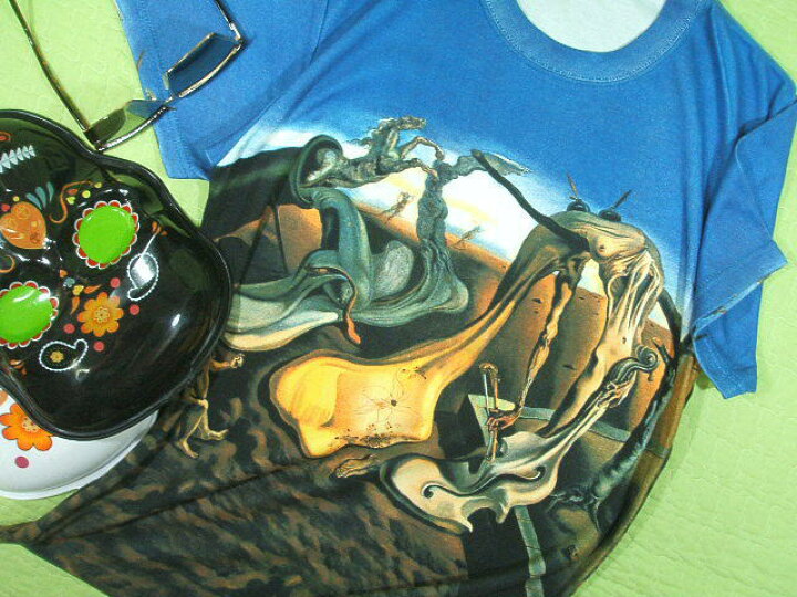楽天市場】DALI 柔らかい時計☆ダリの絵画Tシャツ【完売しました 