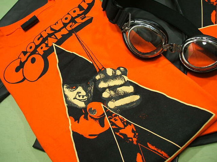 楽天市場】映画・時計じかけのオレンジTシャツ【サイズ：L 、幅広XL 
