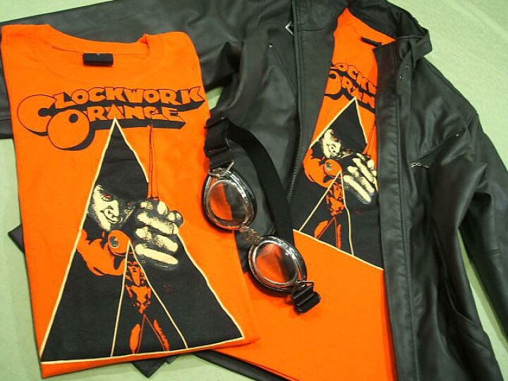 楽天市場】映画・時計じかけのオレンジTシャツ【サイズ：L 、幅広XL 