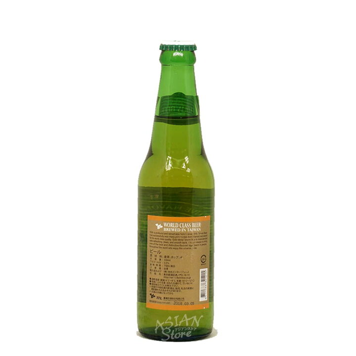 楽天市場 常温便 ビール 金牌台湾ビール330ml 5度 Asian Store 楽天市場店 楽天市場 常温便 ビール 金牌台湾ビール330ml 5度 Asian Store 楽天市場店