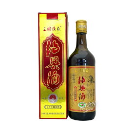 【常温便】【紹興酒】三国演義(趙雲)15年陳花彫600ml/15度【4560316788895】