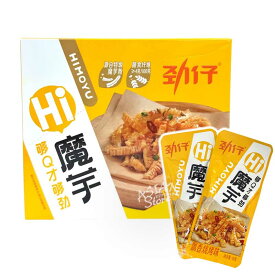 【常温便】味付こんにゃく（BQQ味)/勁仔 魔芋爽飄香焼考味360g 1箱(18gx20個入)【6937623402581】