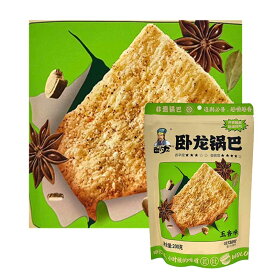 【常温便】おこげ（五香味）/臥龍 鍋巴(五香味) 200g【6931286060843】