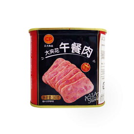 【常温便】大夾花ランチョンミート/正大食品大夾花午餐肉 340g【6953447869430】