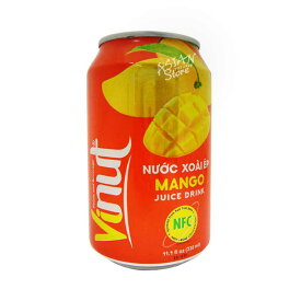 【常温便】マンゴージュース（清涼飲料水）/Vinut芒果汁 330ml【8936121110392】