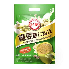 【常温便】 台糖緑豆ハトムギ白キクラゲスープ/台糖緑豆意仁銀耳250g(25g×10袋)【4710311992616】