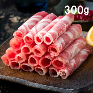 【冷凍便】ラム肉スライス/小肥羊巻 羊肉巻300g【4589997430091】