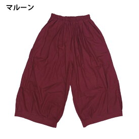 ワイドパンツ パンツ レディース メンズ ゆったり さらさら 春 夏 シンプル 無地 バルーン ワイド フレア コクーン ユニセックス 【SPT】プレーンコットンサーカスパンツ 2025年 体型カバー 30代 40代 50代 60代
