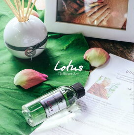 【公式】 BATH&BLOOM バス＆ブルーム バスアンドブルーム ロータス ディフューザー ルームフレグランス いい香り 落ち着いた香り 上品な香り ギフト タイ 40代 50代 60代 70代 寝室 リビング 玄関 ギフト プレゼント スティック 付リードディフューザー