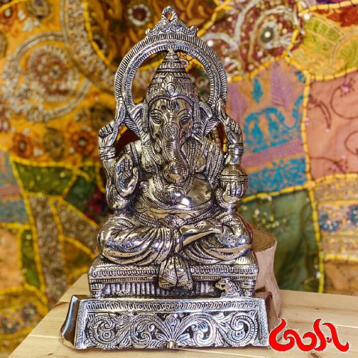 楽天市場】【30%OFF】インドの神様 真鍮 ガネーシャ 壁掛けタイプ 