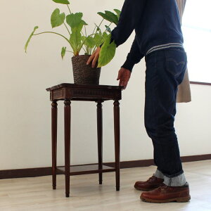 TChe[u ԑ t[X^h ؐ  `[N `[NƋ C W 46cm D35cm H 70cm _[NuE e[u fUCƋ Ebh VR   _ i ԕr 