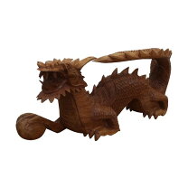 楽天市場】木彫り 龍（彫刻｜アート・美術品・骨董品・民芸品 