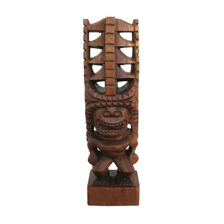 楽天市場】ティキの木彫り アクア TIKI AKUA KAI 30cm 木製スワール 