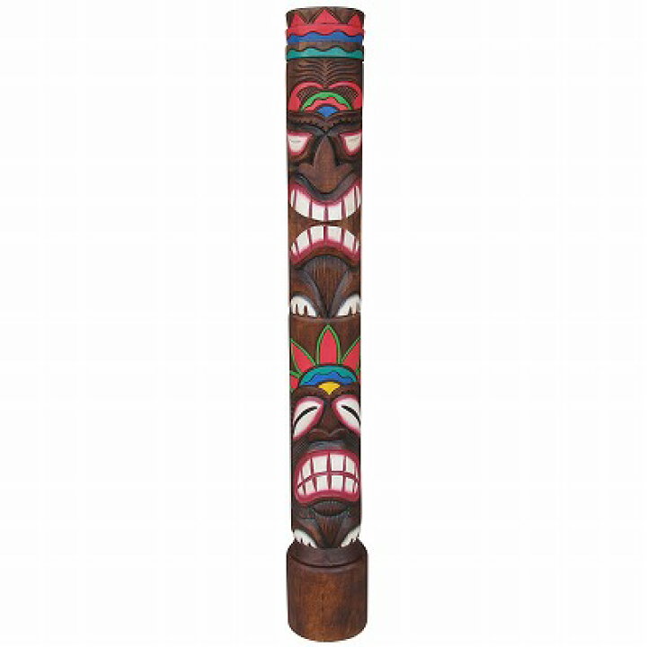 楽天市場 Tikiティキのトーテムポール 150ｃｍタイプb Asiantique アジアンティーク
