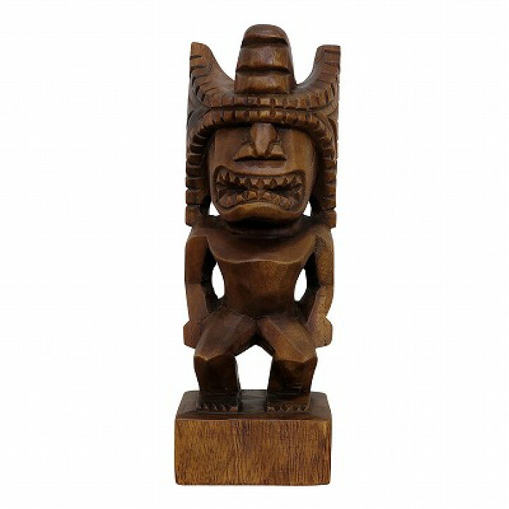 楽天市場】ティキの木彫り TIKI Winner 30cm 木製スワール無垢材 