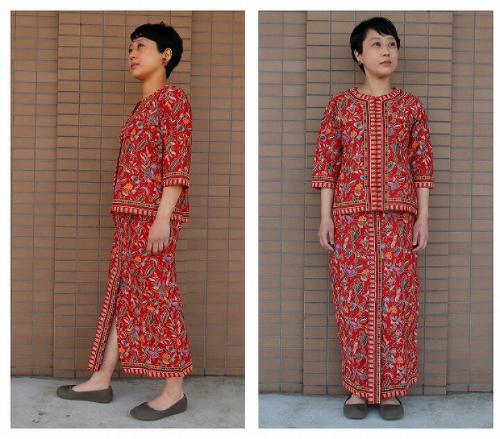 楽天市場】サロンケバヤ シンガポール航空キャビンアテンダント制服風 