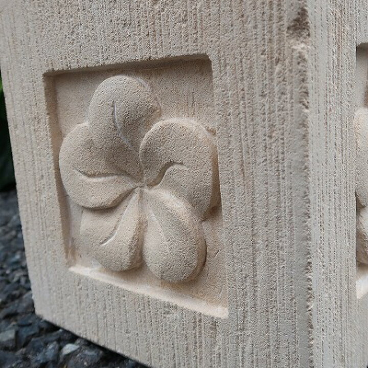 楽天市場】プルメリア石像スタンド パラスストーン 17X17X25 アジア 
