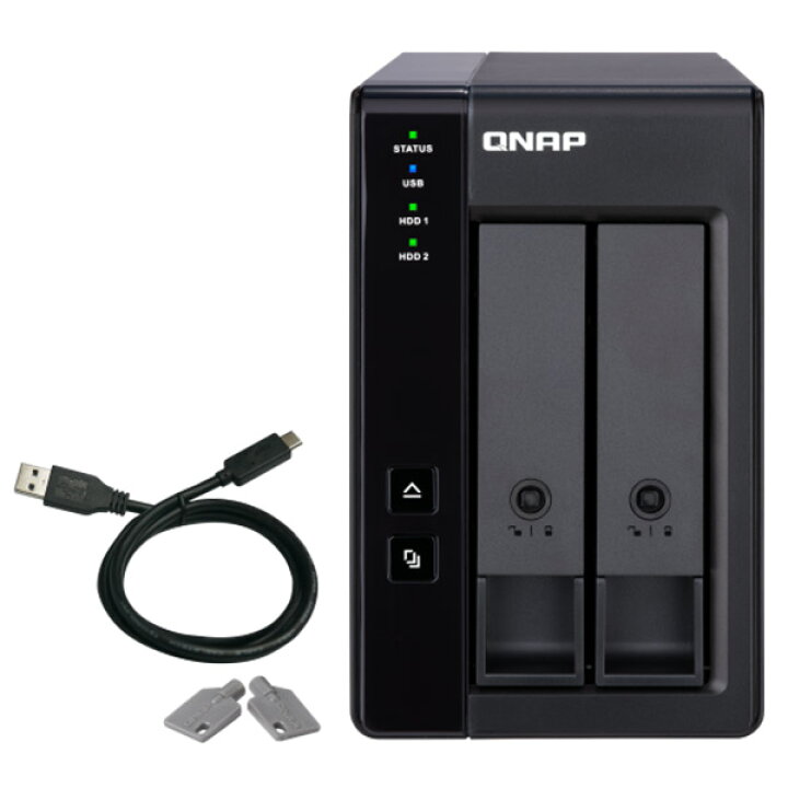 楽天市場】QNAP/キューナップ TR-002 HDD-LESS DAS ダイレクトアタッチ 