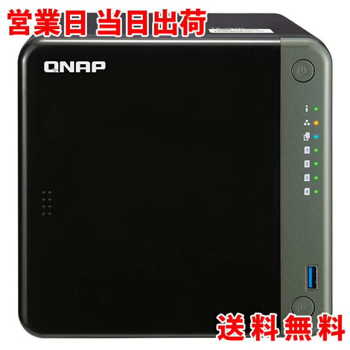 楽天市場】QNAP/キューナップ TS-453D 単体モデル メモリ 4GB HDD-LESS  